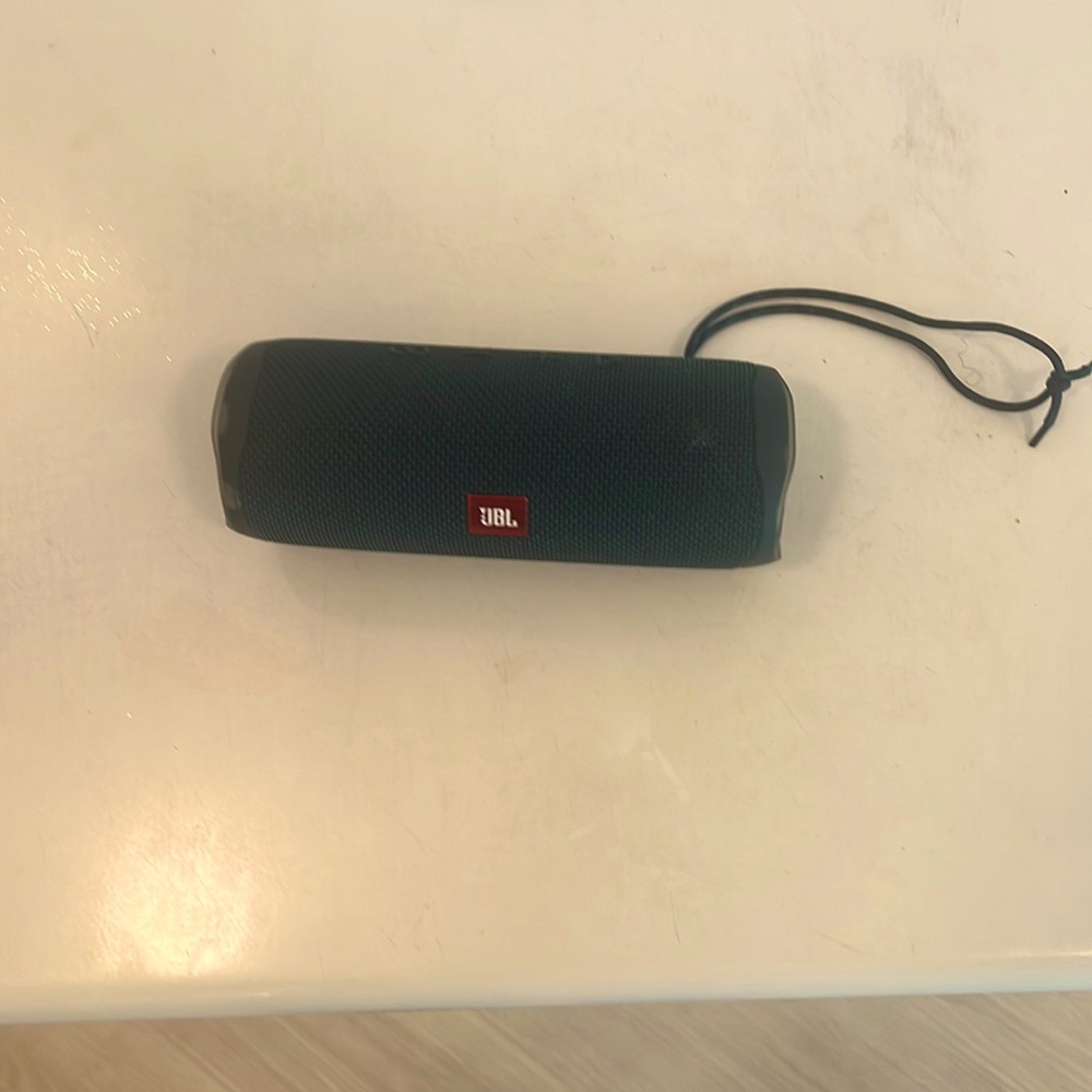 -JBL Flip 5 Waterproof Portable Bluetooth Speaker - blue